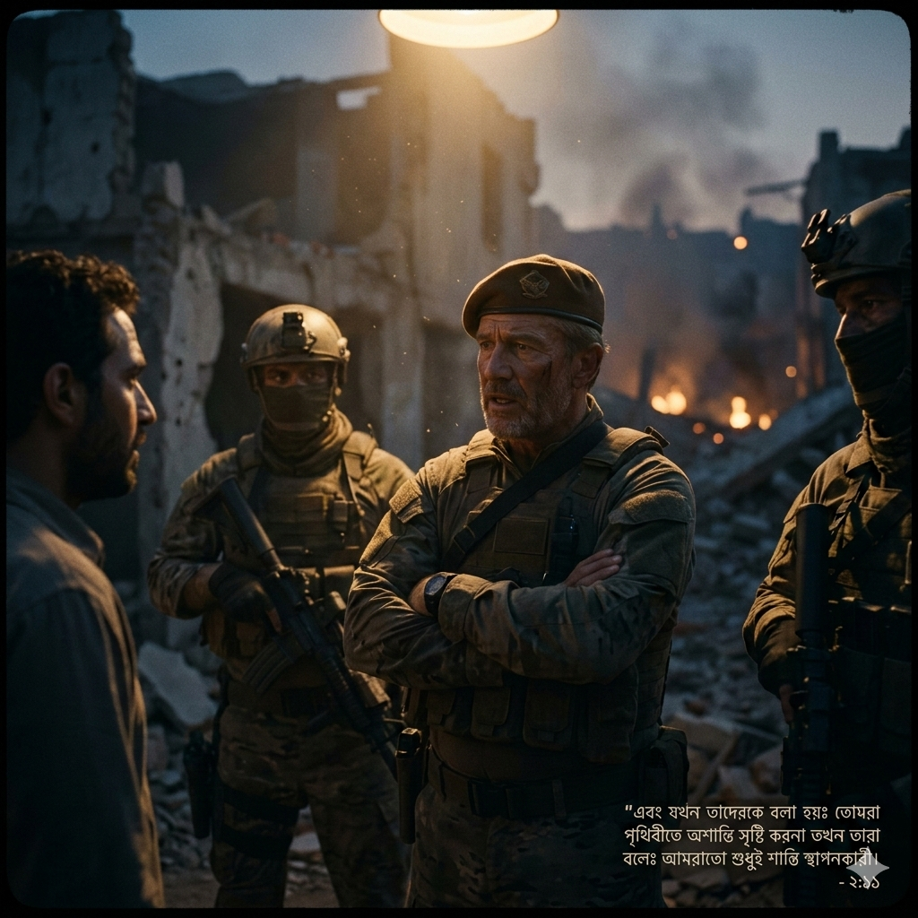 war in the name of peace
